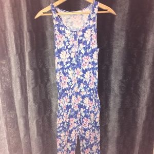 H&M Floral Jumpsuit